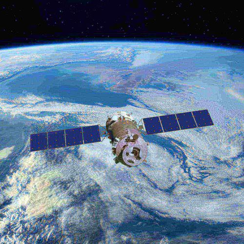 Nave espacial servida