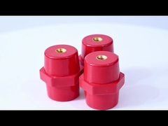 Resina epoxi aislante de baja tensión aislante de soporte de barra de bus SM25-M5 aislador de resistencia de hilo de latón