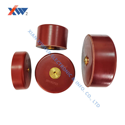 40kV 10000pF High Voltage Doorknob Capacitor 80x22mm