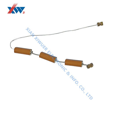 Condensador cerámico de alto voltaje con terminal de tapa pequeña de 40,5 kV y 45 pF