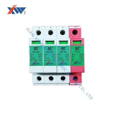 Buen precio MYS5 385/20 3+1 Dispositivo de protección contra sobretensiones 385V 20KA SPD de pequeño tamaño 385V en línea